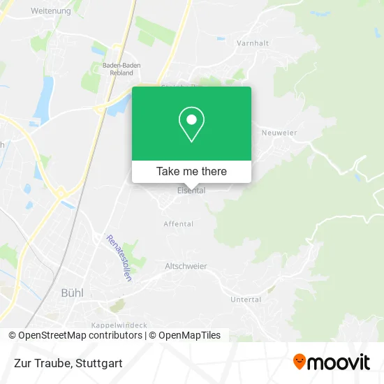 Карта Zur Traube