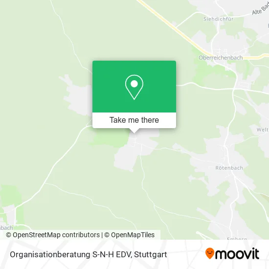 Карта Organisationberatung S-N-H EDV