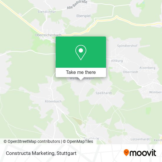 Constructa Marketing map