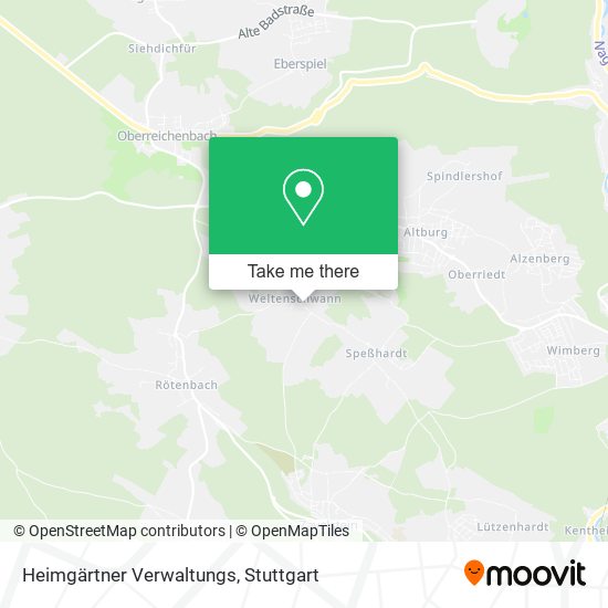 Карта Heimgärtner Verwaltungs