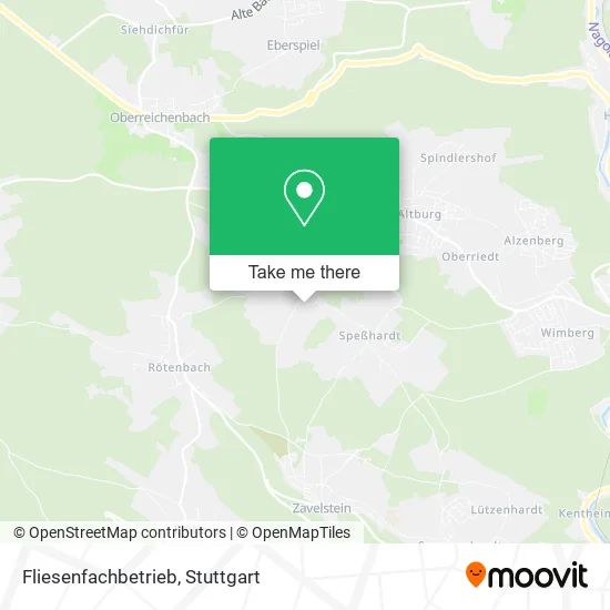 Карта Fliesenfachbetrieb