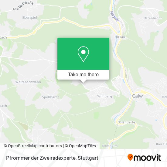 Карта Pfrommer der Zweiradexperte