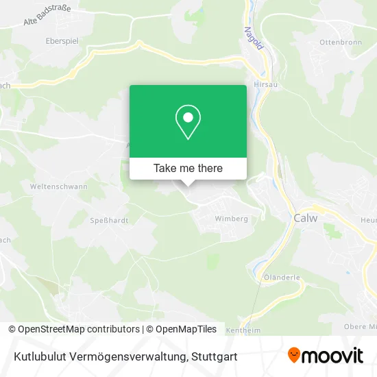 Карта Kutlubulut Vermögensverwaltung