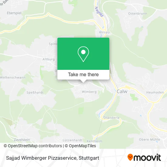 Карта Sajjad Wimberger Pizzaservice