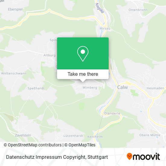Datenschutz Impressum Copyright map