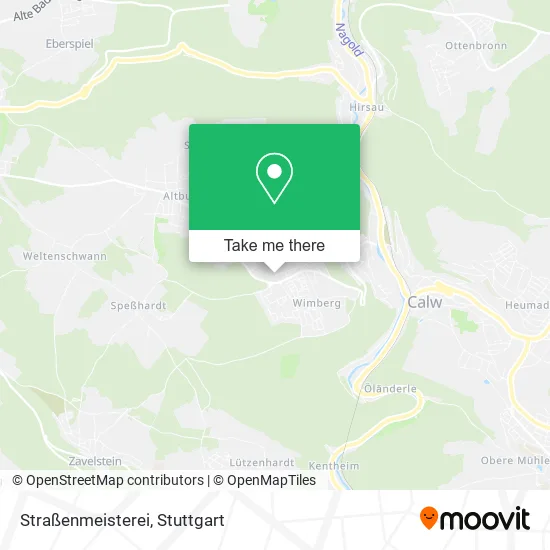 Карта Straßenmeisterei