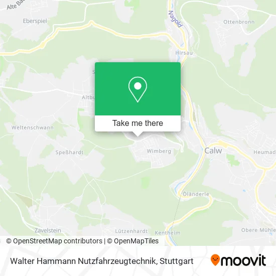 Карта Walter Hammann Nutzfahrzeugtechnik