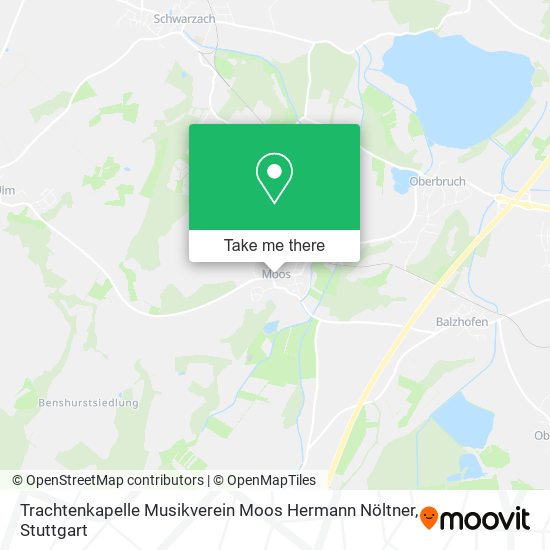 Trachtenkapelle Musikverein Moos Hermann Nöltner map