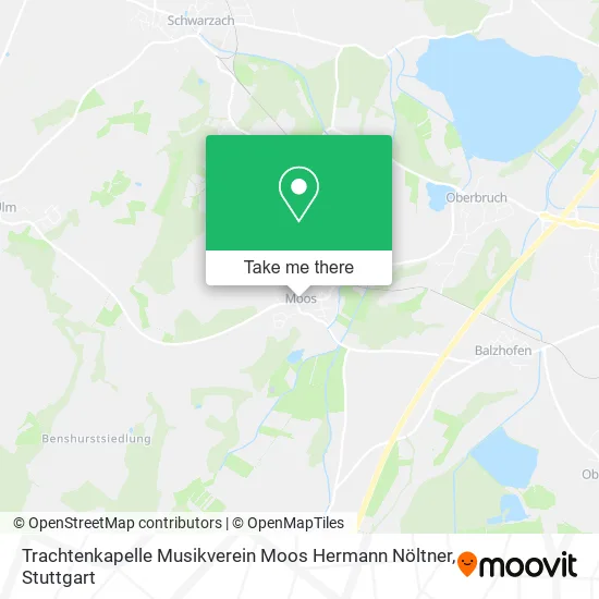 Карта Trachtenkapelle Musikverein Moos Hermann Nöltner