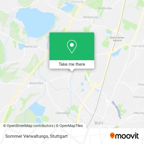 Карта Sommer Verwaltungs