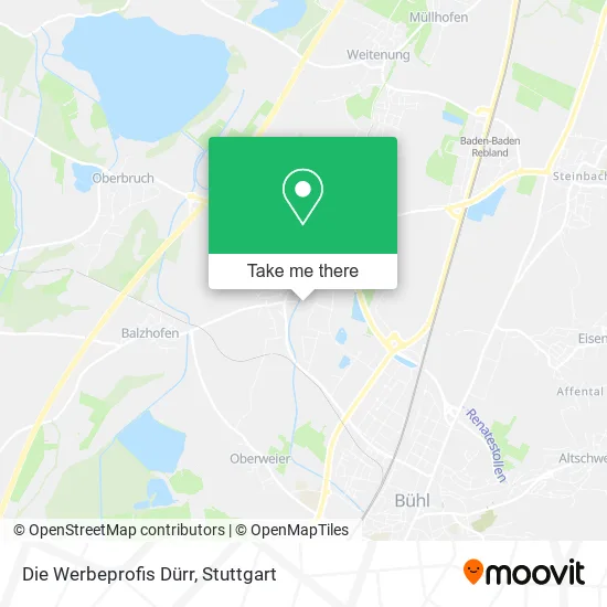 Карта Die Werbeprofis Dürr