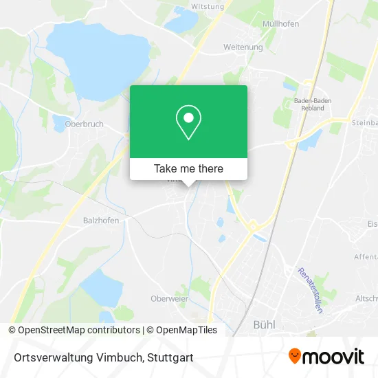 Карта Ortsverwaltung Vimbuch