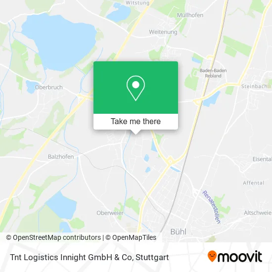 Карта Tnt Logistics Innight GmbH & Co