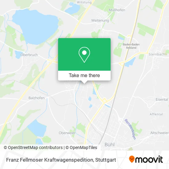 Карта Franz Fellmoser Kraftwagenspedition