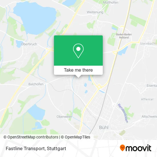 Карта Fastline Transport