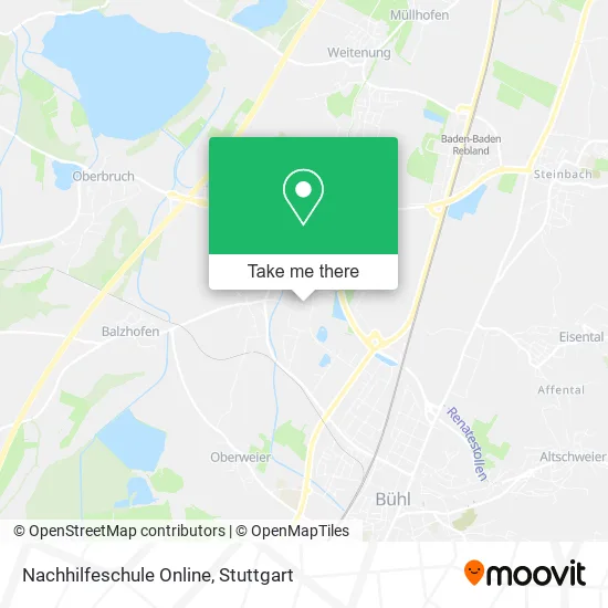 Карта Nachhilfeschule Online