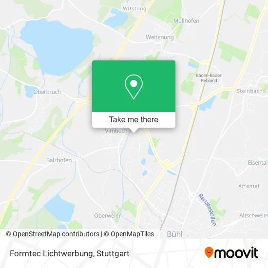 Карта Formtec Lichtwerbung