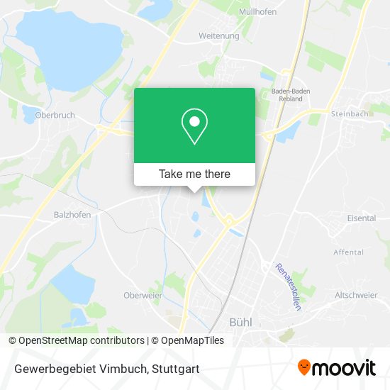 Gewerbegebiet Vimbuch map