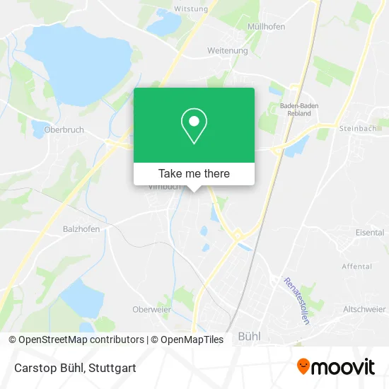 Карта Carstop Bühl