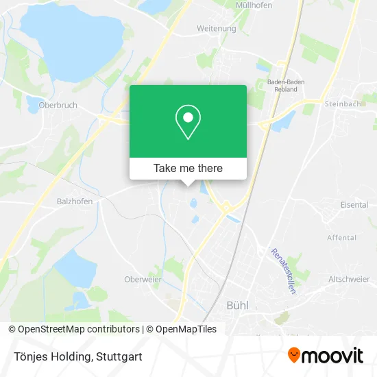 Карта Tönjes Holding
