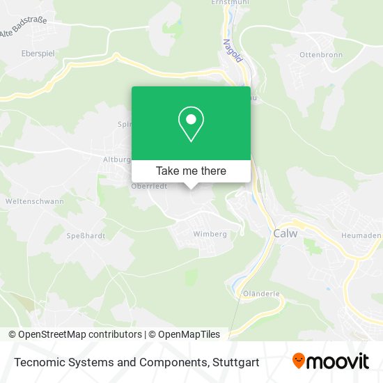 Tecnomic Systems and Components map