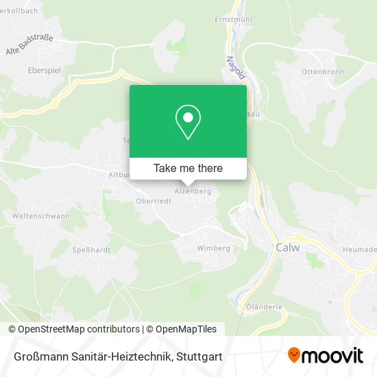 Großmann Sanitär-Heiztechnik map