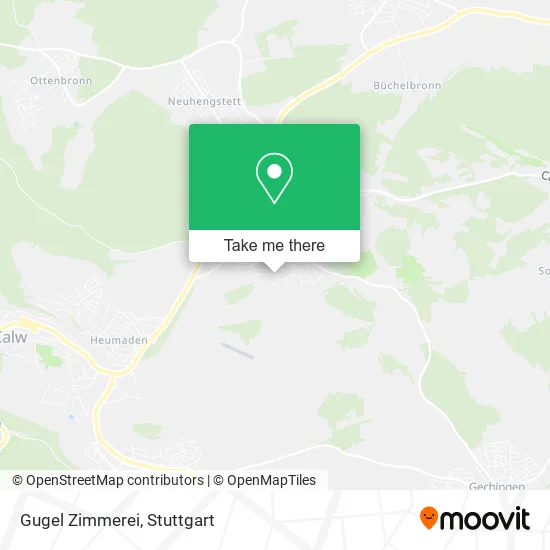 Карта Gugel Zimmerei