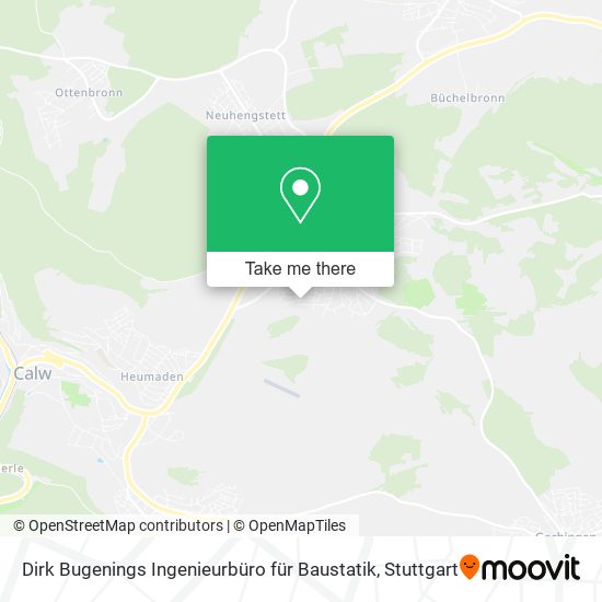 Dirk Bugenings Ingenieurbüro für Baustatik map