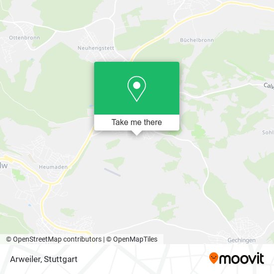 Карта Arweiler