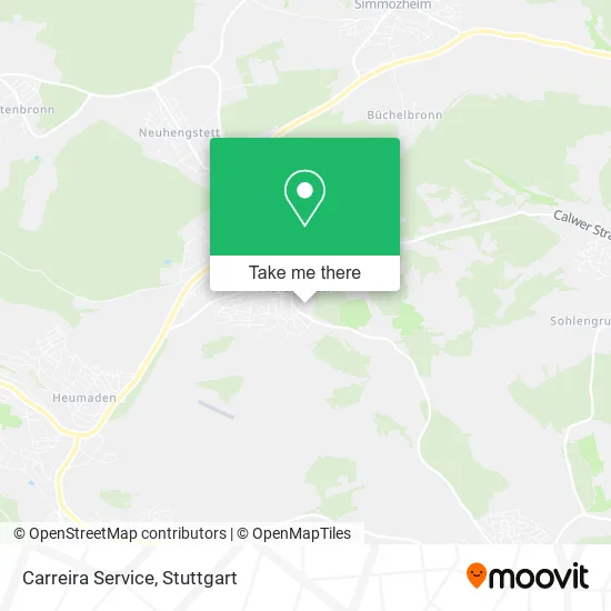 Карта Carreira Service