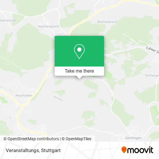 Карта Veranstaltungs