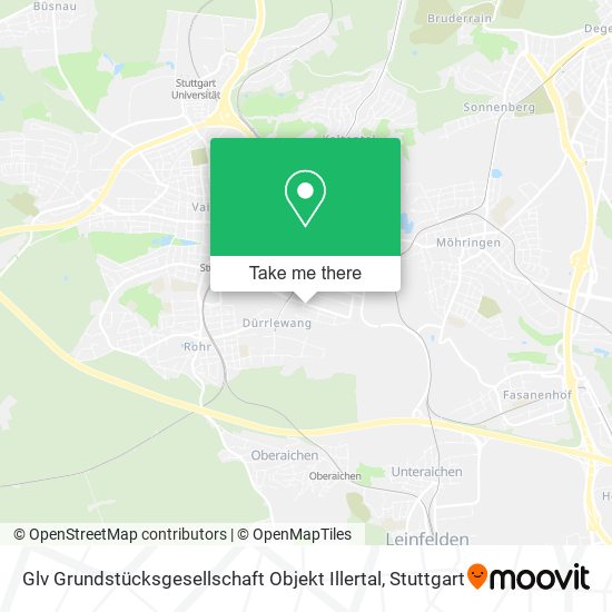 Glv Grundstücksgesellschaft Objekt Illertal map