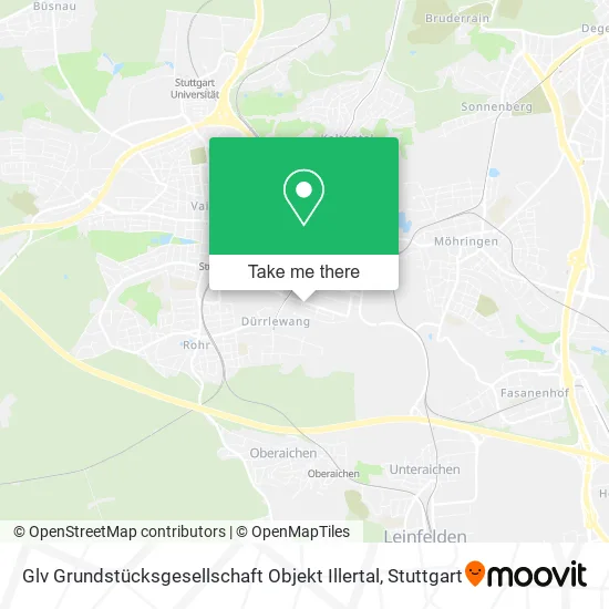 Карта Glv Grundstücksgesellschaft Objekt Illertal