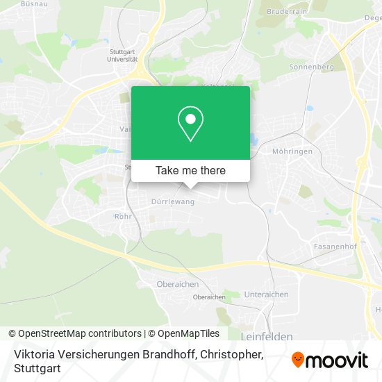 Viktoria Versicherungen Brandhoff, Christopher map