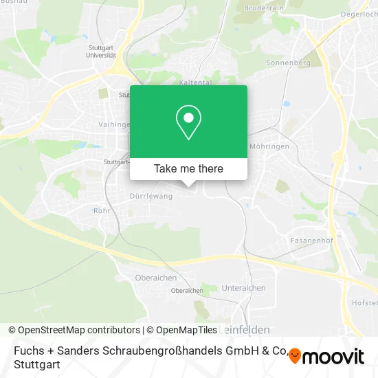 Карта Fuchs + Sanders Schraubengroßhandels GmbH & Co