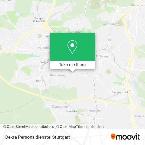 Карта Dekra Personaldienste