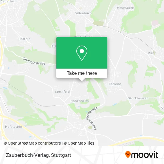 Карта Zauberbuch-Verlag