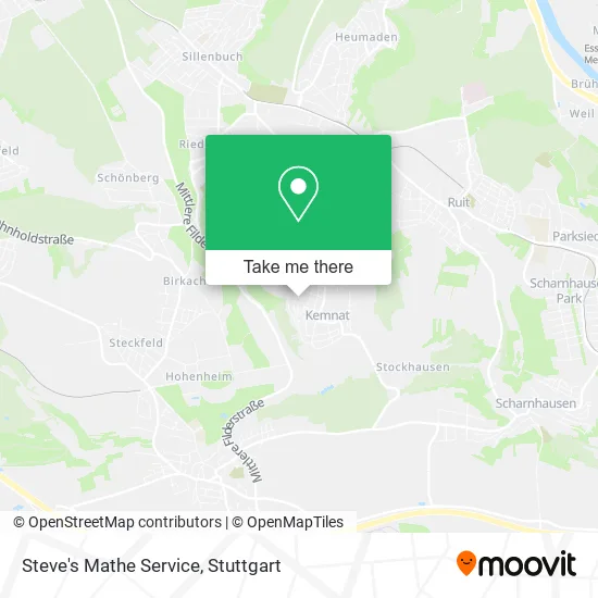 Карта Steve's Mathe Service