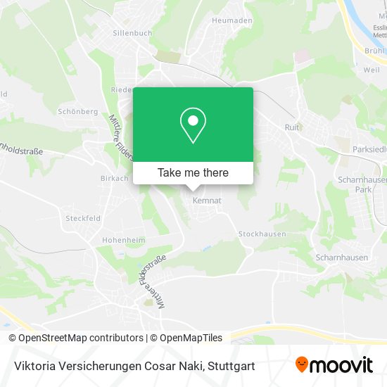 Viktoria Versicherungen Cosar Naki map