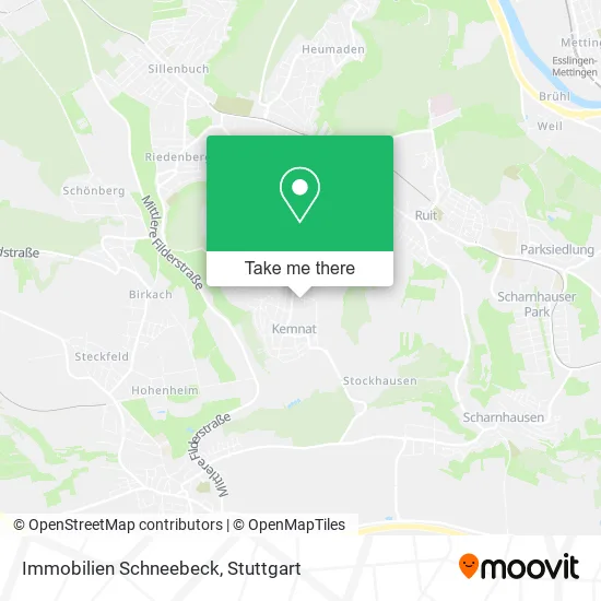 Карта Immobilien Schneebeck