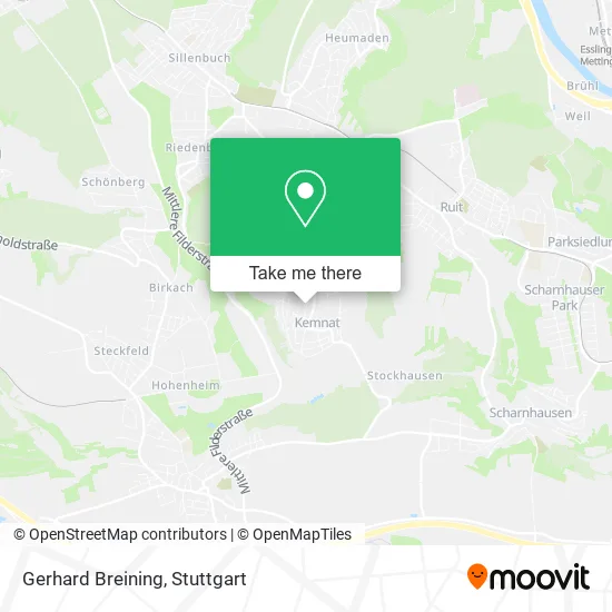 Gerhard Breining map