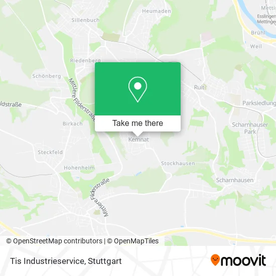 Карта Tis Industrieservice