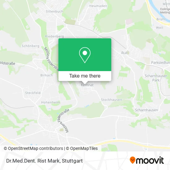 Карта Dr.Med.Dent. Rist Mark