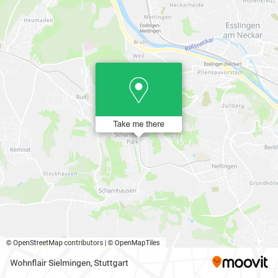 Карта Wohnflair Sielmingen