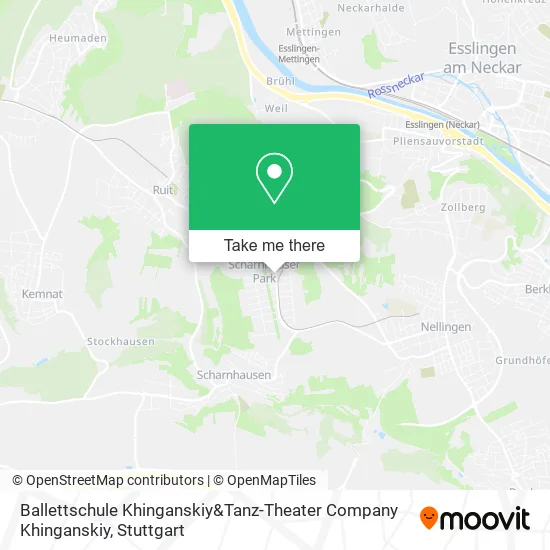 Карта Ballettschule Khinganskiy&Tanz-Theater Company Khinganskiy