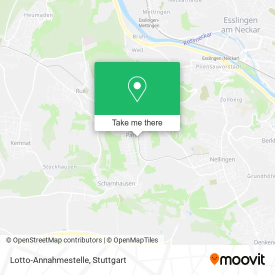 Карта Lotto-Annahmestelle