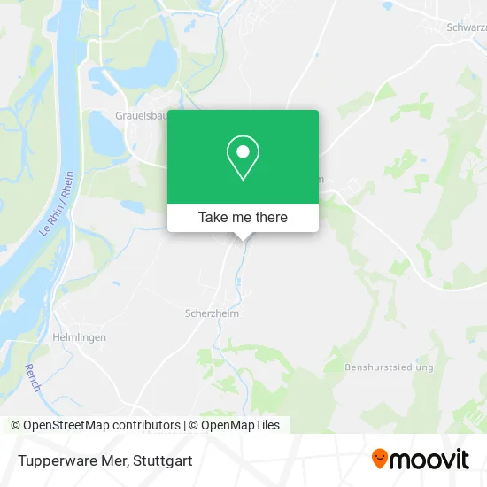 Tupperware Mer map