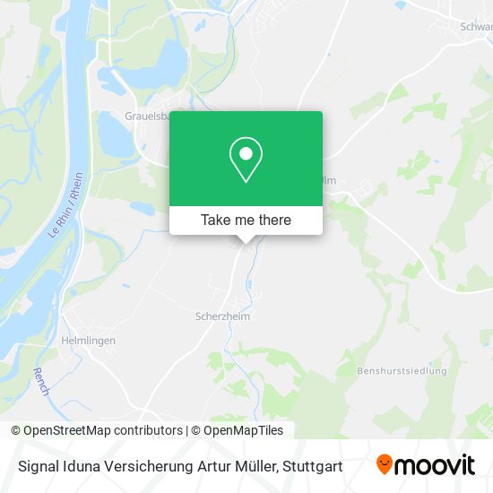 Карта Signal Iduna Versicherung Artur Müller