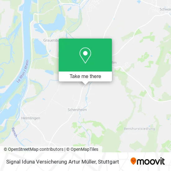 Карта Signal Iduna Versicherung Artur Müller