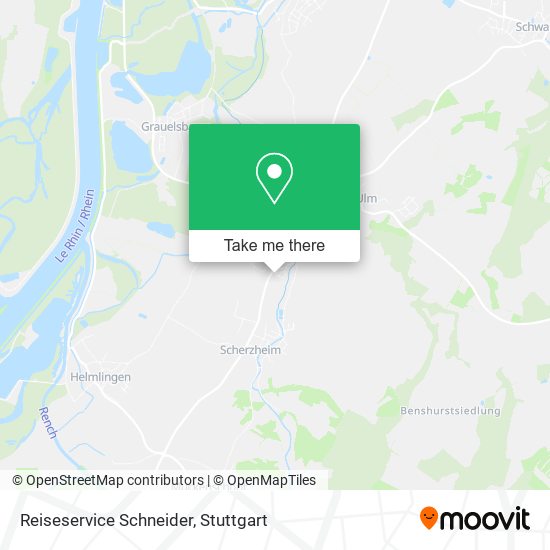Reiseservice Schneider map